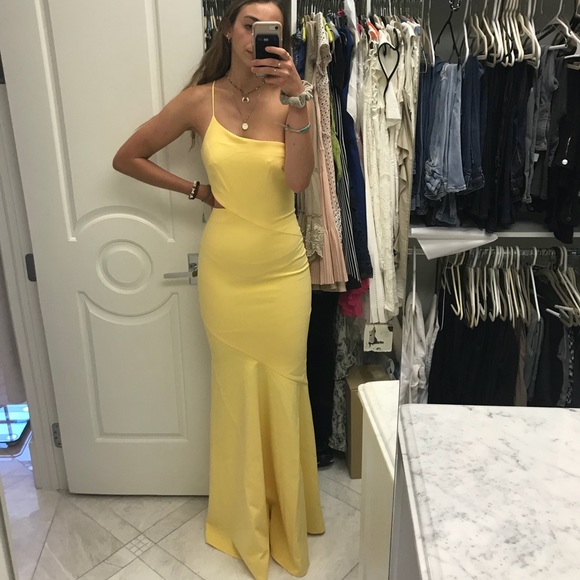 likely yellow gown